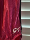 Gk Elite Gymnastics Dance Leotard Child Medium Cl Mystique Pink Black Striped