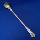 Tiffany English King Sterling Silver Iced Tea Spoon - Mono