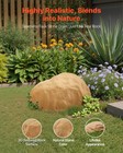 Vevor  faux  landscape  rock  well  pump  cover  realistic  lightweight  sand  yellow  s