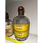 Set Of 3 Vintage Belgian Glass Apothecary Display Jars