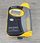 Sony Sports Walkman Stereo Cassette Player Digital Am fm Tuning Wm-fs593 Tested