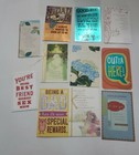 Hallmark   More Greeting Cards No Envelopes Mixed Bulk Lot Of 140 Crafts Read      2