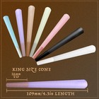 200 Pack 8 Colors Colorful Pre Rolled Cone   Cones King Siz   110mm 