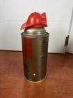 Vintage Pressurized Hero Fire Extinguisher Can With Helmet Top Empty
