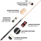 2 Set Of Pool Cue Stick Pool Stick 58 Inch Billiard Stick Mixed Weight Bil