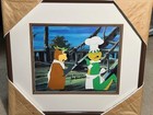Hanna Barbera 1987 Original Production Cel  yogi s Great Escape  Hand Signed 