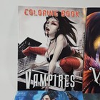 Lot Of 4 Adult Coloring Books Vampire Horror New
