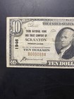 1929  10 National Bank Note     Third Nat Scranton Pa     B009088a