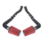 3  Front Mount Air Intake System For Nissan 370z Infiniti G37 Q60 Q40 Vq37 3 7l