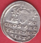 R  Poland Lithuania 3 Groschen 1590 Vilnius Sigismund Iii Vf Details  4151