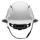 Lift Safety Idax Vented Full Brim White Hard Hat
