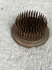 Vintage Lot Of 4 Metal Spike Flower Frogs