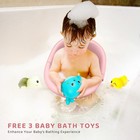 Baby Bath Seat  Infant toddler Sit Up Bathtub Seat For 6-12-24 Months  Baby B   