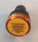 Yellow 22mm Led Pilot Light 110v  Ac dc