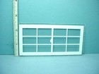 Miniature Window Mullion White Painted Acrylic plastic 1   1 12  Scale