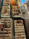 Hundreds  100s  Of Fly Fishing Flies Lot Trout Bass