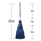  Colorful Tassel Key Tassels Elegant Diy Accessories For Curtain And 2p Navy