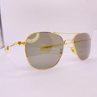 American Optical Vintage Sunglasses Authentic Frames Gold Tone 5 1 2 Rare 58mm