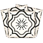 Black   White Collection Peel And Stick Tile Stickers 24 Pc Set Backsplash 