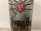 Silver Bar Ale Flat Top Beer Can Rare Southern Brewing Company Tampa  Florida