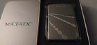 Rare Promo Matrix Zippo Lighter With Box Unopened