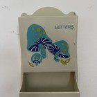 Vintage Mail Organizer Groovy 1970s Mushroom Plastic Retro Wall Hanging