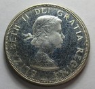 1964 Canadian Silver Dollar Coin   71b 