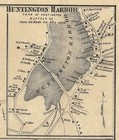 Cold Spring Huntington Bay Northport Halesite Ny 1873 Map With Homeowners Names