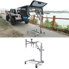 For 2007-2026 Jeep Wrangler Jk Jl ford Bronco Hardtop Storage Removal Lift Cart