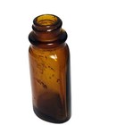 Vintage Brown Glass Medicine Bottle Apothecary Pharmacy Rare Collectible 