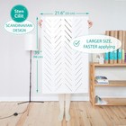 Stencilit Herringbone Simple - Xl 22x40 In Geometric Stencils For