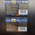 Tdk Vhs-c Hg Ultimate 30 Minute Camcorder Cassette Tape New Sealed Set Of 2