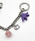 Coach Motif Chain Bag Charm Nwt