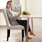 Modern Velvet Dining Chairs With Metal Legs  Set Of 2  White