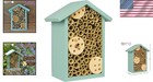Attract Mason Bees   Leafcutters With Stylish Bee House - Natural Pollination