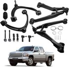 12x Front Upper Lower Control Arm Kit For 2007-2013 Escalade Chevy Silverado Gmc