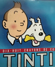 Tintin Herg   Crayons De Couleur Koh-i-noor Tin Box Empty