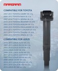 Marsram Uf487 Ignition Coil Pack Set Of 6 For Toyota   Lexus 3 5l 90919-a2002