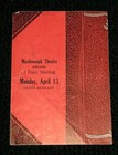 Within The Law Publicity Brochure Sermon On Influence Of Theatre 1900s Rare