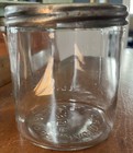 Vintage Embossed Cigar Glass Jar Factory No 1054 3rd District N y  50 Cigars