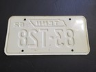 1962 Tennessee License Plate Very Good Condition Original Decatur County Auto