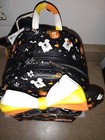 Loungefly Disney Spooky Mickey   Minnie Candy Corn Mini Backpack   Ears Headband