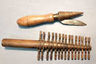 Vintage Brass Cork Borer Apothecary Nesting Set Sizes 1 - 15