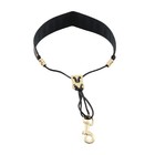 Black Microfiber Saxophone Neck Strap  Soft Adjustable Saxophone Leather Neck   