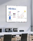 48 x 36  Large Magnetic Dry Erase Whiteboard  Removable Wall Hanging Board Wi   