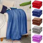 Super Cozy Soft Lightweight Plush Fleece Throw Blanket For Couch Sofa Bed Fluffy