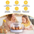 Zemiro Charge 12 Eggs Incubator For Hatching Eggs With Automatic Egg Turner     