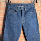 Vintage 80s Levis 501 Blue Button Fly Denim Made In Usa Jeans 32x33 Actual 30x30