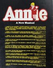 Annie Broadway Souvenir Program Andrea Mcardle  Reid Shelton  1977 
