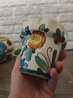 Vintage Estate Planters Lot Of 5 Hand Painted Italy Japan Plus Pre-owned Salvage